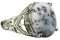 Dendrite Opal Ring