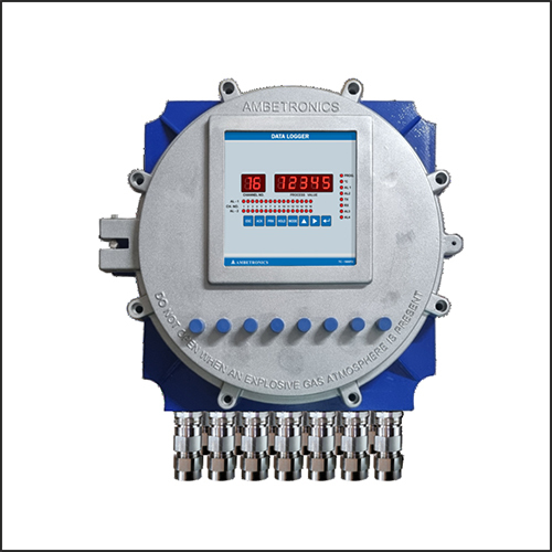 Travelling temperature recorder ( furnace / oven ) for 12 thermocouple