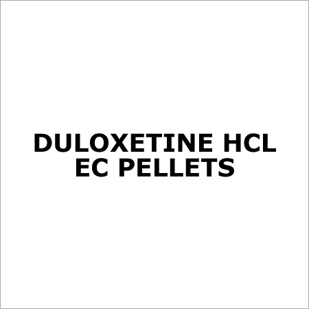 Duloxetine Hcl Ec Pellets