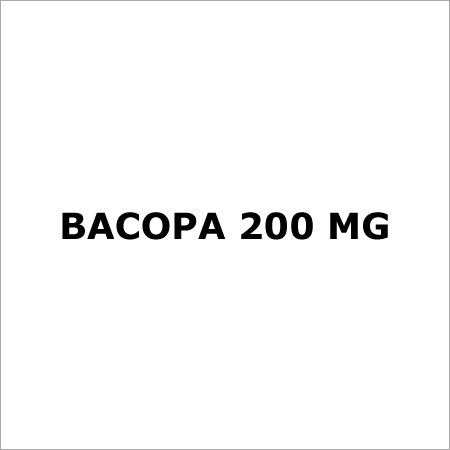 Bacopa 200 Mg