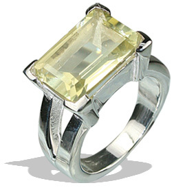 Lemon Quartz Ring