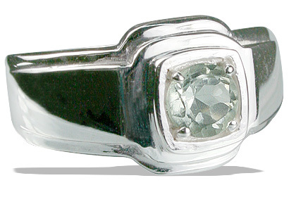 Green Amethyst Ring