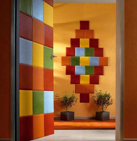 Leather Wall Tiles