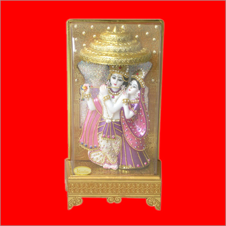 Gold Plated God Figure