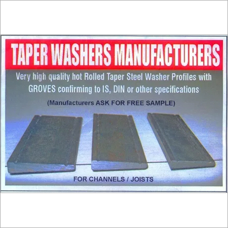 Taper Washer Steel Profiles By BRIGHT ENGINEERING WORKS PVT. LTD.