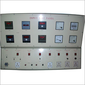 Input Test Panel