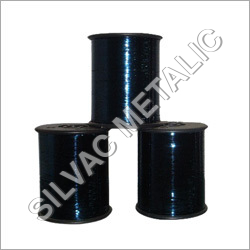 Black Metallic Yarn