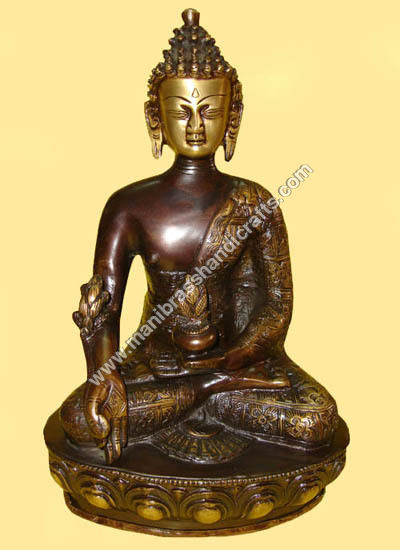 Meditating Buddha Statue