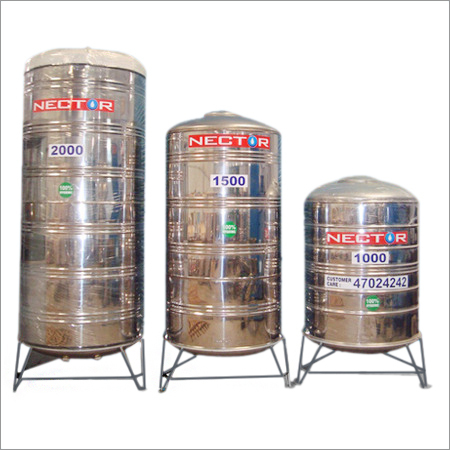 2000 Litter SS Water Storage Tank