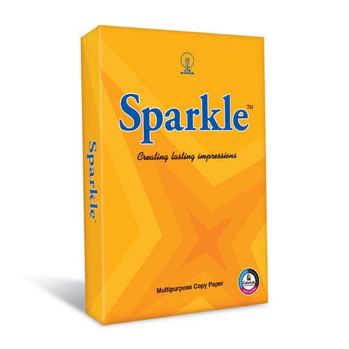 Sparkle Copier Paper - Moist Fibers, A4 Size, White Color | Premium Quality, Double-Sided Photocopying, Value for Money