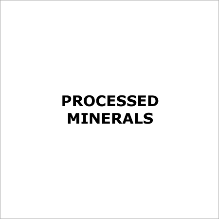 Processed Minerals