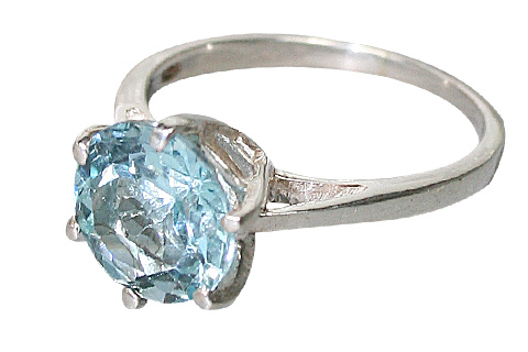 Blue Topaz Ring	