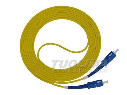 Fiber Optic patch cord with SC/APC-SC/APC-SM-DC ad