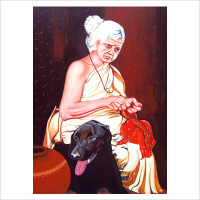 Lady with the Dog Paintings