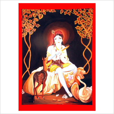 God Glass Painting