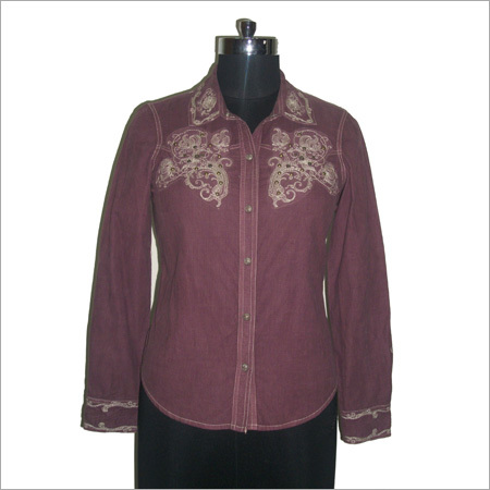 Ladies Patch work Shirt