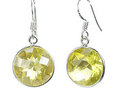 Lemon Quartz Earrings