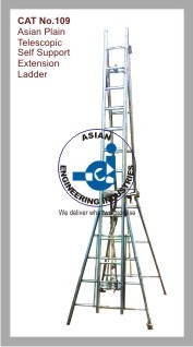 Plain Telescopic Self Support Extension Ladder (Basic Model)