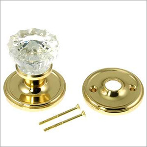 Brass Crystal Knob