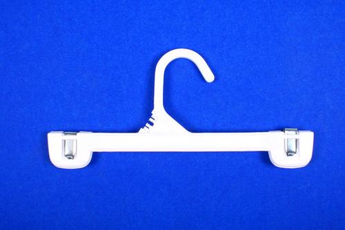 Bottom Hanger - Plastic, 10 Inches, White | Durable, Lightweight, Easy Install, Versatile, Screw Mount J-Hook