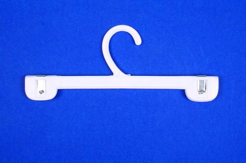Bottom Hanger - Plastic, 10.5 Inches, White | Durable, Lightweight, Versatile, Easy Use, Cost-effective, J-Hook