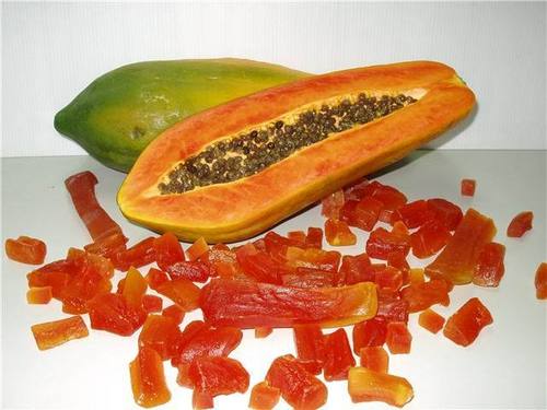 Dehydrated Papaya