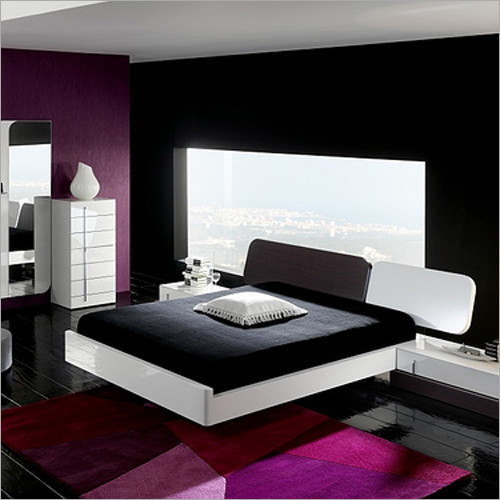 Interior Design Bedrooms - Wood And Fabric Materials, White Palette | Modern Style, Custom Themes, Space Optimization