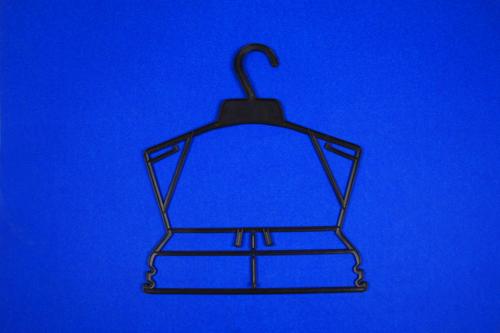 Frame Hanger - Plastic, 11 Inches, Black | Secure Grip, Durable, Lightweight, J-Hook