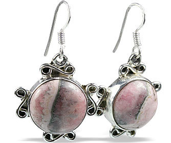 Rhodocrosite Earrings