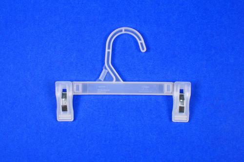 Uniplast Bottom Hanger-8" - Plastic, 8 Inches, Clear | Metal Clips, Durable, Lightweight, Versatile, Easy Use