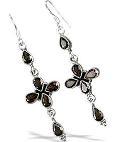 Smoky Quartz Earrings