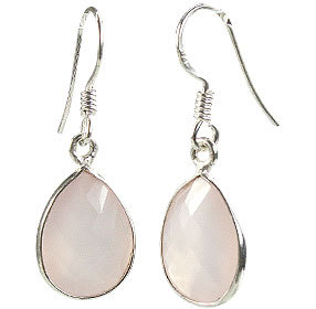 Rose Quartz Earrings