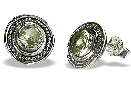 Lemon Quartz Earrings