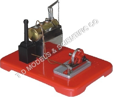 STEAM ENGINE WITH BOILER