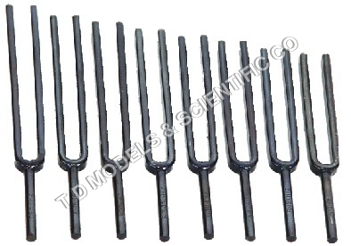 TUNING FORKS SET BLUE STEEL