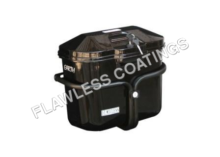 Two Wheeler M C Box - High-Grade Plastic, 12x10x8 Inches, Black | Durable, Weatherproof, Secure Storage, Easy Installation