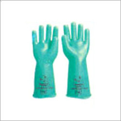 Green Nitrile Hand Gloves (Supported/Unsupported)