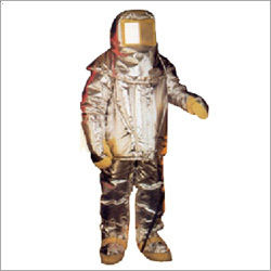 Silver Aluminized Fire Entry Suit