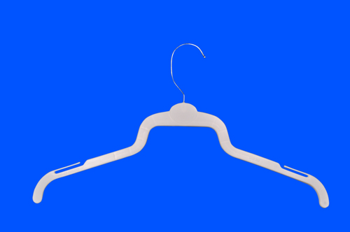Top Hanger-15.5" - Plastic, 15.5 Inches, White Hook Length, Durable Lightweight Design