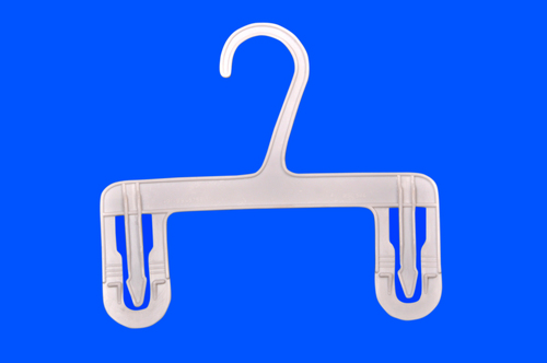Bottom Hanger - Plastic, 8 Inches, White | Durable, Lightweight, Easy Use, Versatile, Space-Saving, J-Hook