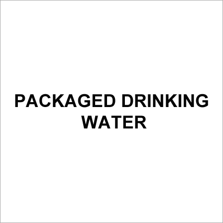 Packaged Drinking Water