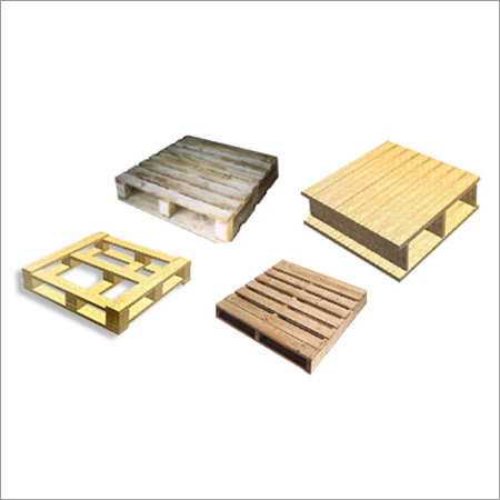Wooden Pallets - Wood, Various Dimensions, Heat Treated | Durable, Reusable, Cost-Effective, Eco-Friendly, Load Capacity Up to 2000kg, Easy Handling, Stackable