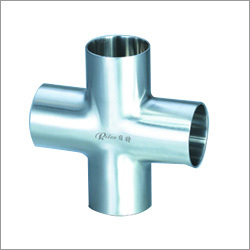 Stainless Steel Sanitary Pipe Fittings a Cross