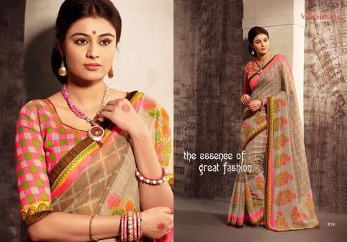 Designer Embroidered Saree