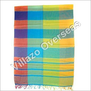 Wool Check Scarves