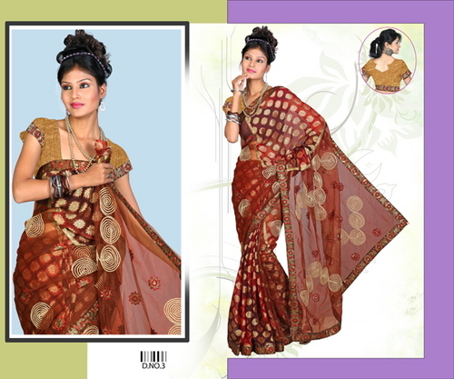 Embroidery Sarees