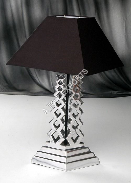 Brown Aluminium Lamp