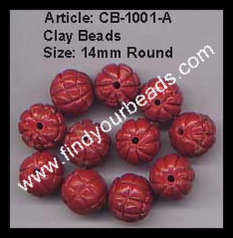 Clay beads