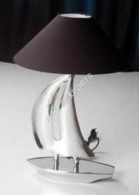 Brown Aluminium Decorative Table Lamp