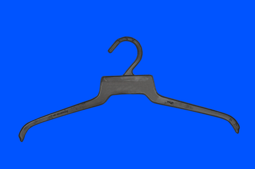 Top Hanger-17" - Plastic, 17 Inches, Grey, J-Hook | Durable, Lightweight, Space-Saving, Versatile